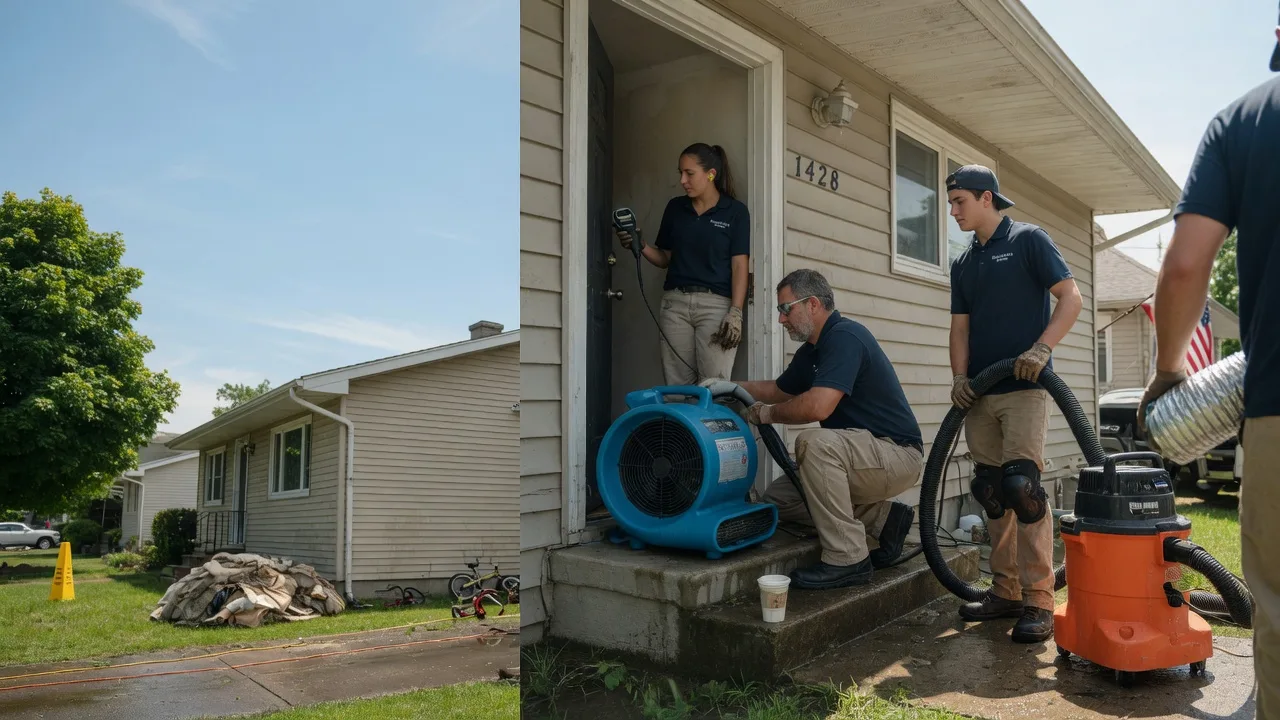 Water Damage Restoration in Capron, IL near me